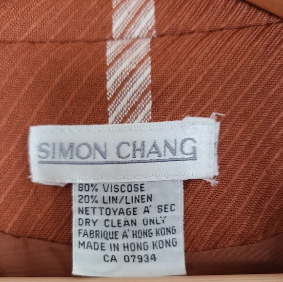 VINTAGE - Burnt orange blazer - Picture 14 of 16